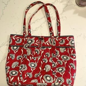 COPY - VERA BRADLEY Deco Daisy (retired) pattern Large Tote. Gently used.